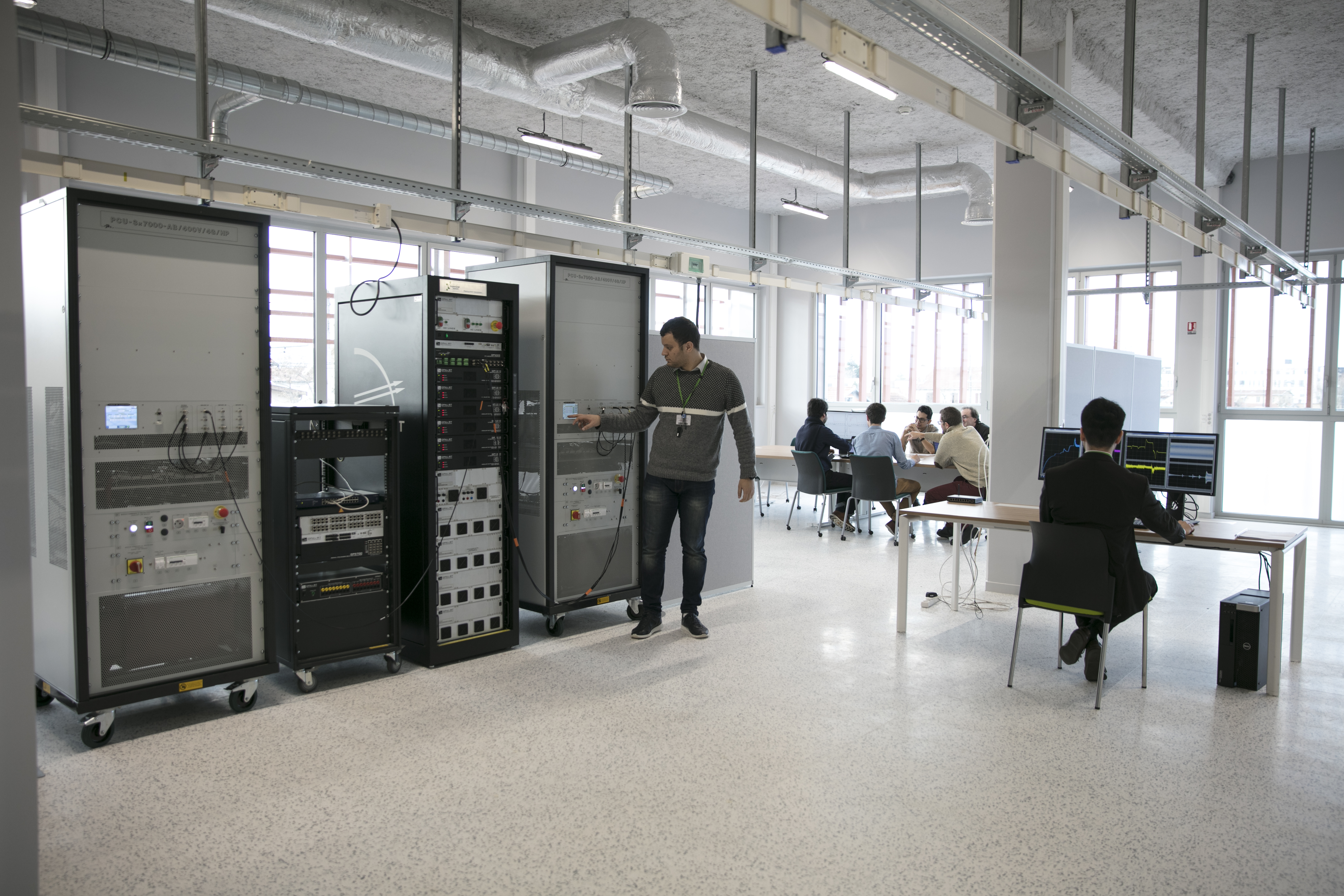 SuperGrid Institute HIL / PHIL Test platform © Charles-Edouard GIL – CEG Studio