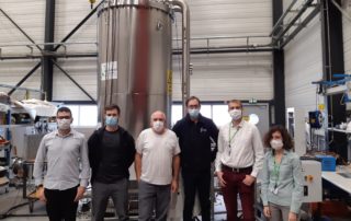 SuperGrid Institute's teams reached a very important milestone with regards to exploiting our cryostat.