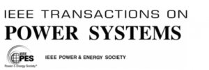 Publication on IEEE Transactions on Power Systems