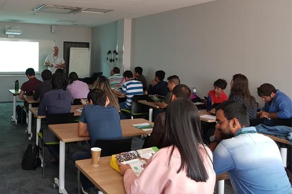 Students from Grenoble INP at SuperGrid Institute.