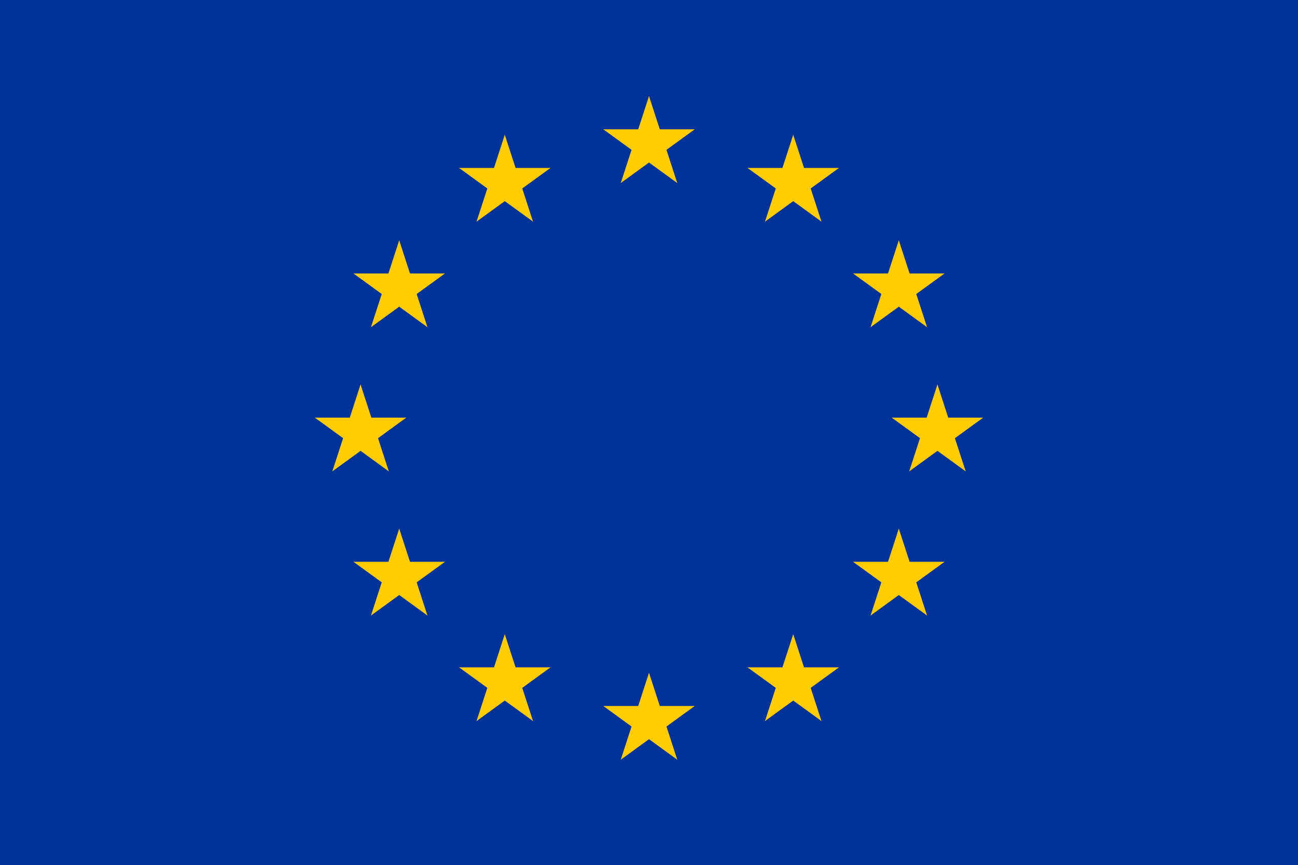 European flag.