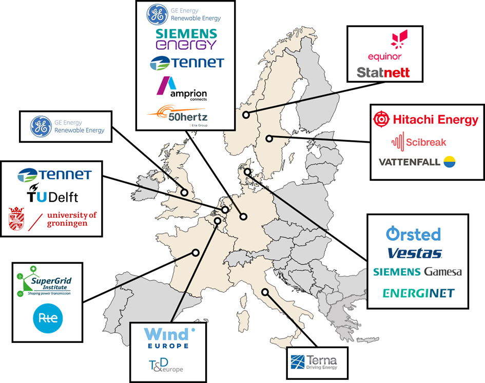 InterOPERA project partners in Europe.