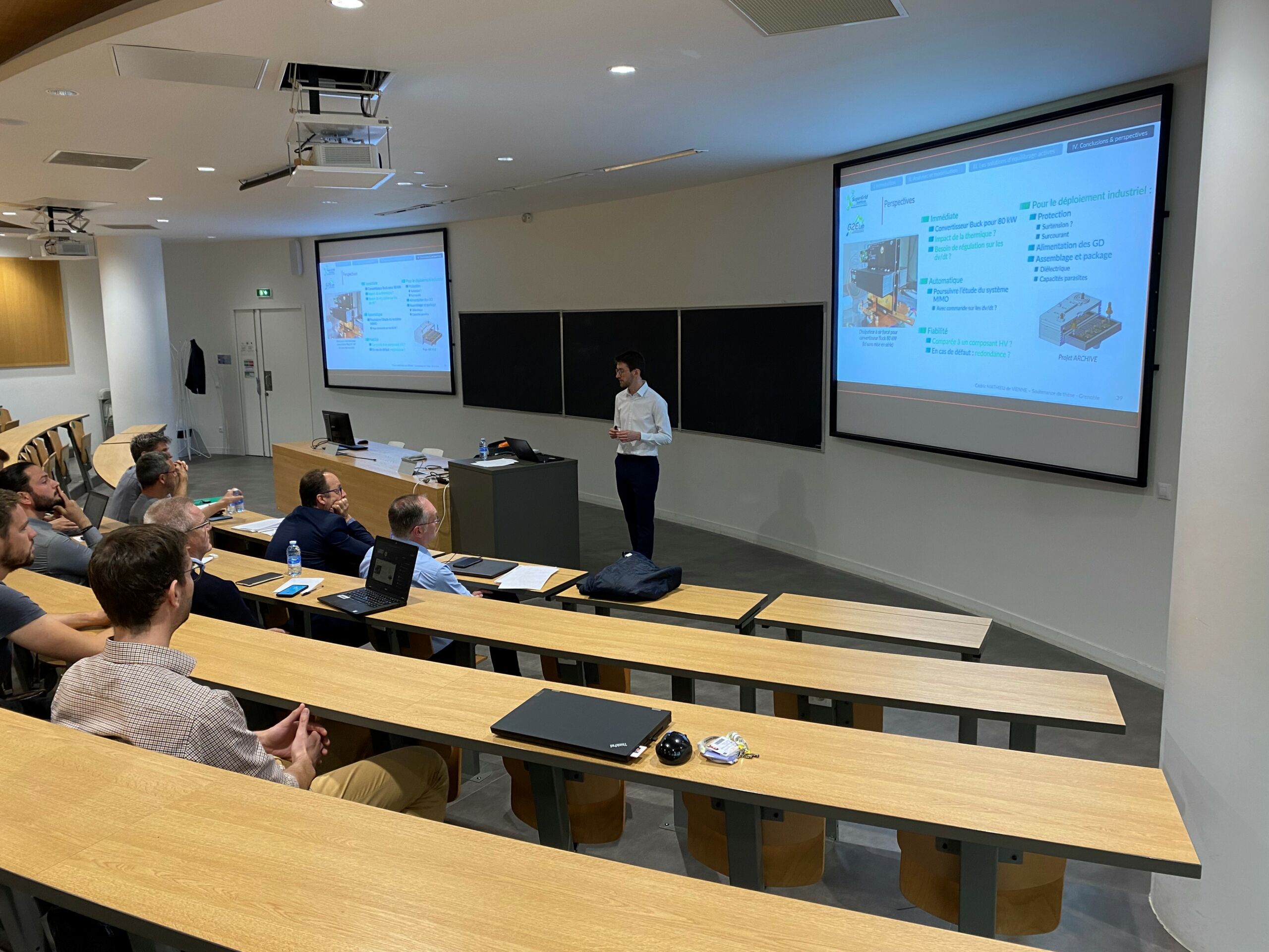 PhD Cédric Mathieu de Vienne : “Study and implementation of High-Voltage Switch components composed of series-connected SiC MOSFETs to enable MVDC technologies”