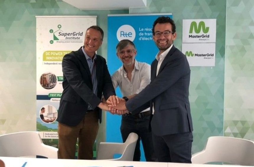 SuperGrid Institute, RTE and MasterGrid signed a promising partnership agreement for the decarbonisation of the electricity industry!