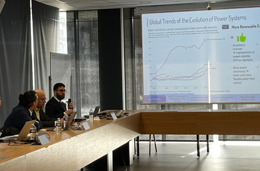 PhD Gianni BAKHOS: “Management of AC & DC Hybrid Power Systems’ Security: Assessment and Enhancement”