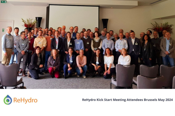 ReHydro kick off meeting in Brussels May 2024