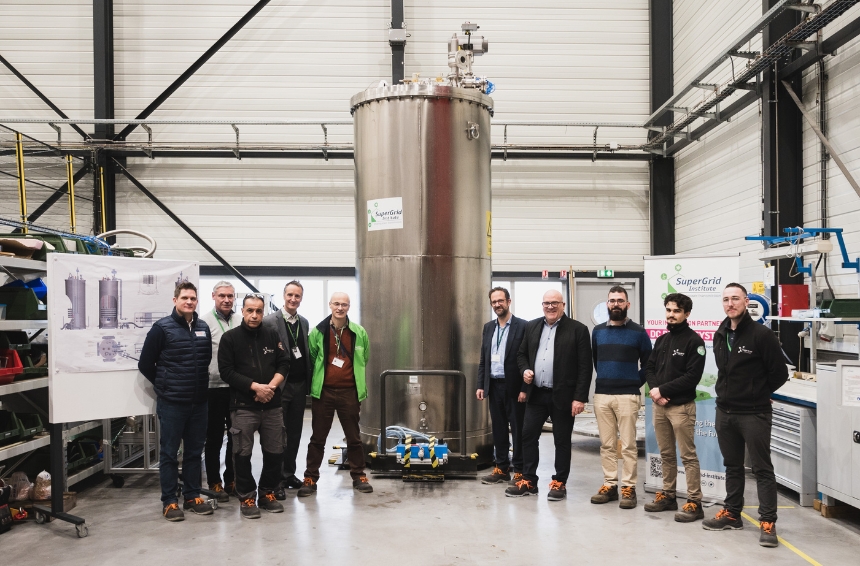SuperGrid Institute achieves first 50kV DC breaking by combining a superconducting fault current limiter with a circuit breaker