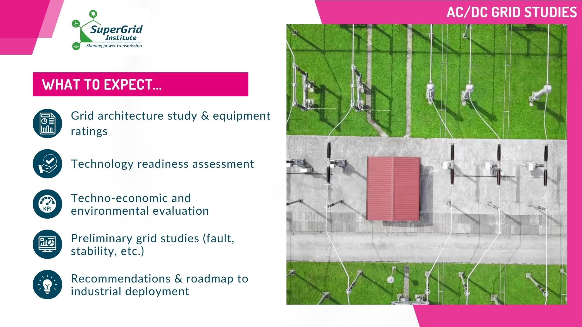 AC/DC grid studies: find the best grid architecture for your projects