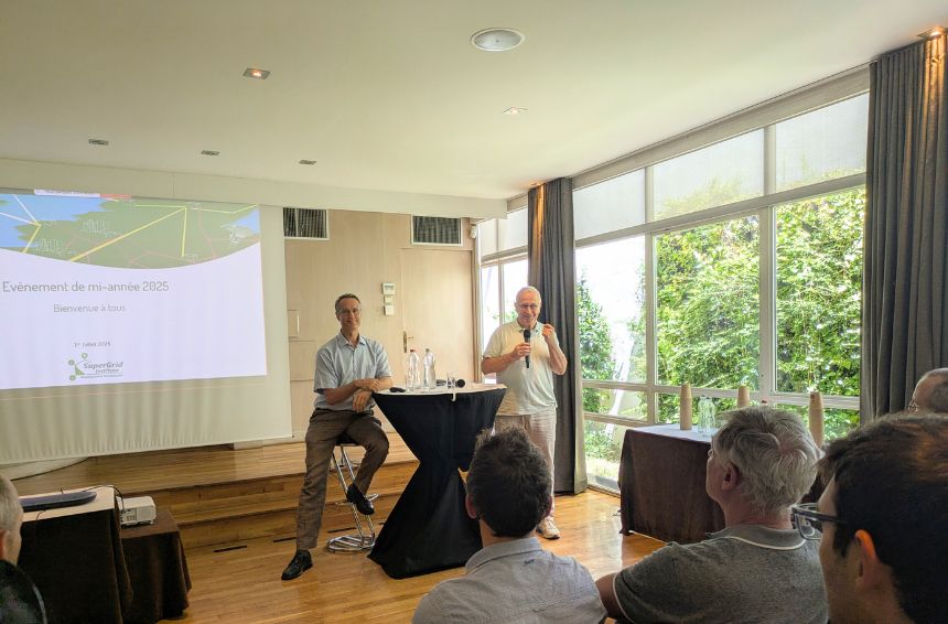 Hubert de la Grandière & Michel Serra at the 2025 mid-year seminar