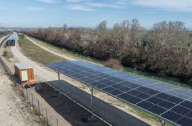 OPHELIA, parc photovoltaïque linéaire