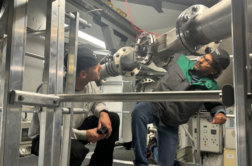 SuperGrid Institute has installed a brand-new test configuration for hydraulic profiling