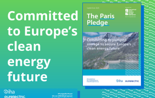 We are proud to be among the signatories of the Paris Pledge - demonstrating a united front from the European hydropower sector in scaling up pumped storage hydropower (PSH) capacity.