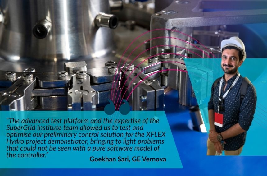 As part of the European XFLEX Hydro project, GE Vernova aimed to study and validate the use of speed variation in turbine mode, with the aim of extending its turbine’s operating range in this mode.