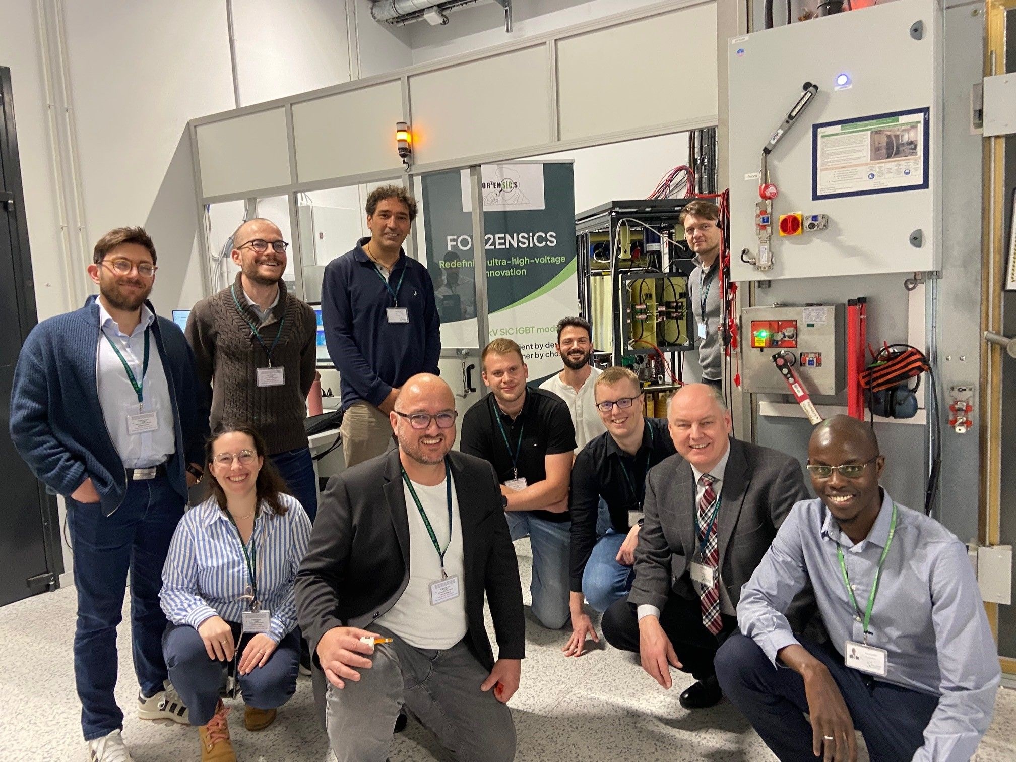 The FOR²ENSiCS prototype was recently showcased during the ECPE Workshop on Ultra-High-Voltage Power Electronics, held in Lyon on the 12th of November.