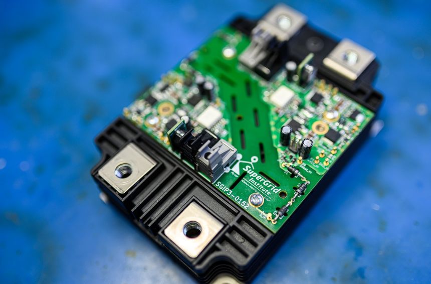 Solid-State Transformer (SST) at SuperGrid Institute, home of advanced power electronics