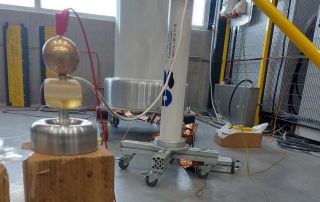 Supergrid and Febus optics testing partial discharge cables