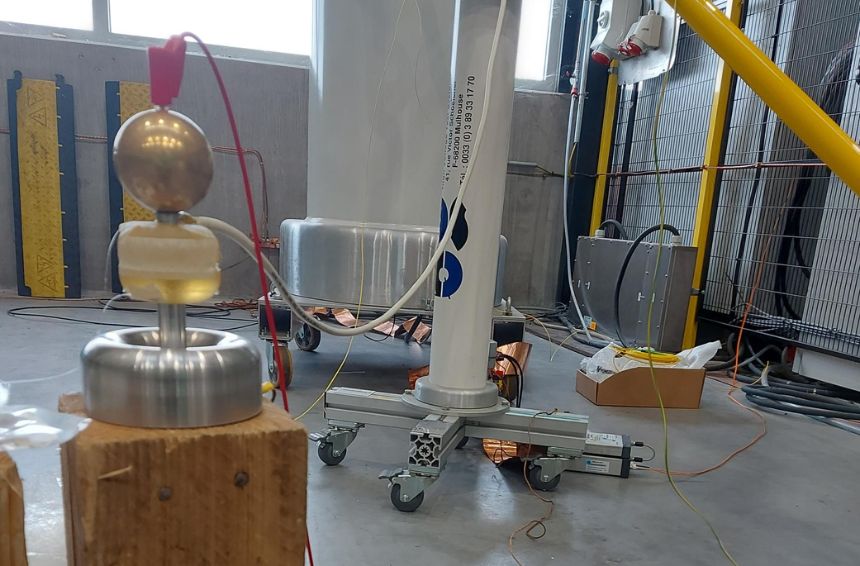 Supergrid and Febus optics testing partial discharge cables