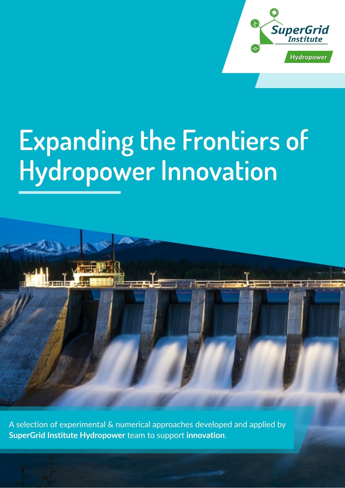 Expanding the Frontiers of Hydropower Innovation – Cover Whitepaper about hydropower innovation's cover